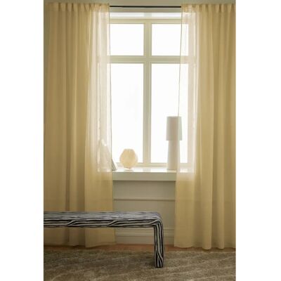 &Home Mila 250cm Gul Multi-bånded Blackout Gardiner &Home Mila 250cm Gul Multi-bånded Blackout Gardiner