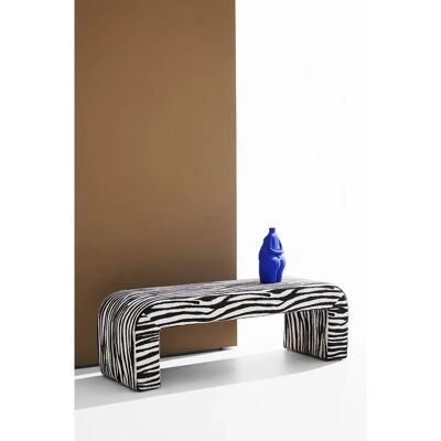 Homeroom Odette zebra 120 cm Bænk - Bænke Homeroom Odette zebra 120 cm Bænk - Bænke
