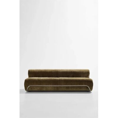 Pastill Archie 3-sits soffa - Grön - Modern 70-talsstil Pastill Archie 3-sits soffa - Grön - Modern 70-talsstil