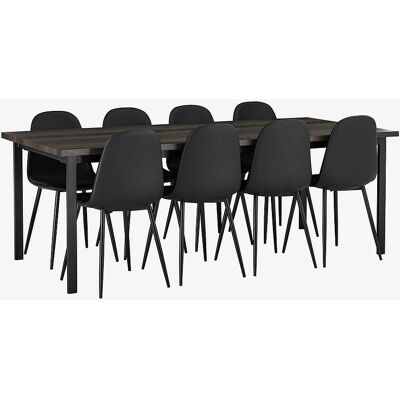 Ellos Home Ritha Matsalsgrupp - Svart Ellos Home Ritha Matsalsgrupp - Svart
