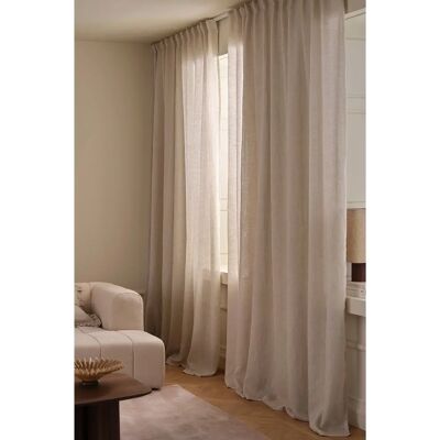 Ellos Home - CLEO linnegardin - Naturlig E250 - Gardin Ellos Home - CLEO linnegardin - Naturlig E250 - Gardin