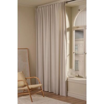 Ellos Home - DEMI Vit Sammetgardin - 138/284cm - Gardin Ellos Home - DEMI Vit Sammetgardin - 138/284cm - Gardin