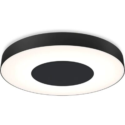 Plejd Svart Taklampe - Justerbar Fargetemperatur 2200-4000K - 22W - Smart LED Plejd Svart Taklampe - Justerbar Fargetemperatur 2200-4000K - 22W - Smart LED
