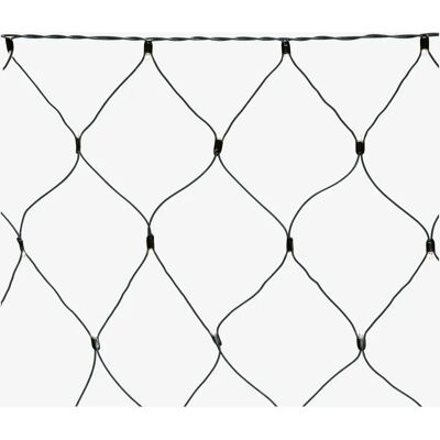 Markslöjd Sken Sieć LED na zewnątrz 2x1,7m 108 LED - Czarny Markslöjd Sken Sieć LED na zewnątrz 2x1,7m 108 LED - Czarny