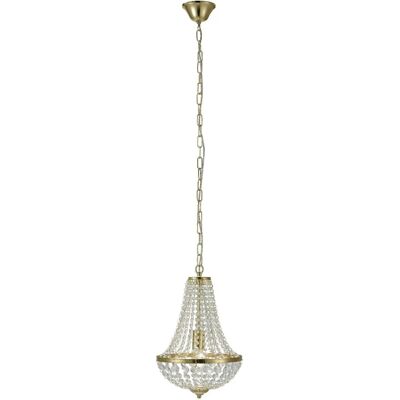 Lustre en cristal Granso de Markslojd - Moderne, Laiton, 30cm - Publicité Lustre en cristal Granso de Markslojd - Moderne, Laiton, 30cm - Publicité