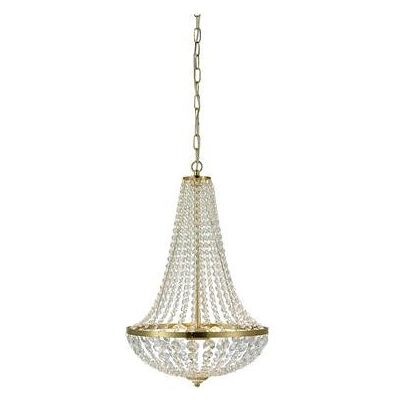 Markslöjd Gränsö Messing Krystal Loftlampe - Belysning i loftet Markslöjd Gränsö Messing Krystal Loftlampe - Belysning i loftet
