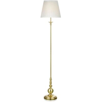 Markslojd Imperia Golvlampa - Klassisk Messing & Tyg, E27, 149cm Markslojd Imperia Golvlampa - Klassisk Messing & Tyg, E27, 149cm
