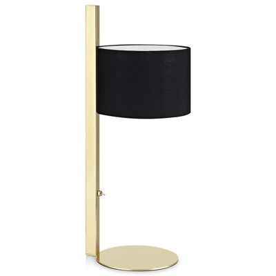 Lampa biurkowa Markslöjd Pullman - Nowoczesny design, E14, 15 W, Czarny i Mosiężny Lampa biurkowa Markslöjd Pullman - Nowoczesny design, E14, 15 W, Czarny i Mosiężny