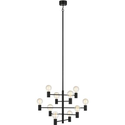 Markslojd Paris Taklampa - Svart, 10 Ljus, Modern Design Markslojd Paris Taklampa - Svart, 10 Ljus, Modern Design