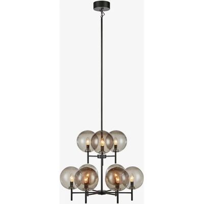 Markslojd Crown Pendellampe - Sort, Røg - Loftlampe Markslojd Crown Pendellampe - Sort, Røg - Loftlampe