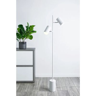 Lampa stojąca Markslöjd TWIN - Regulowane metalowe klosze - Nowoczesny design Lampa stojąca Markslöjd TWIN - Regulowane metalowe klosze - Nowoczesny design