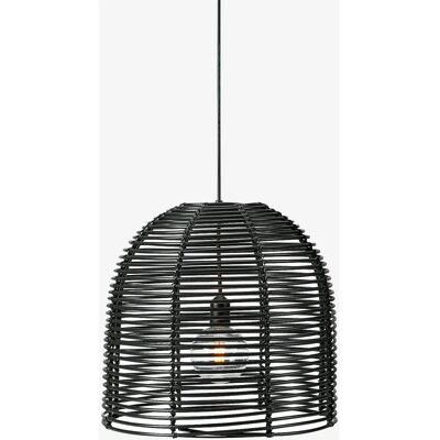 Czarna zewnętrzna lampa wisząca - Garden24 - IP44 Czarna zewnętrzna lampa wisząca - Garden24 - IP44