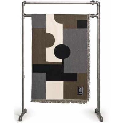 Markslöjd LIA tæppe - Bomuld, Grøn, Grå, Hvid - 130x170cm - Tæppe Markslöjd LIA tæppe - Bomuld, Grøn, Grå, Hvid - 130x170cm - Tæppe