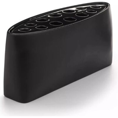 Markslöjd Eia Schwarze ovale Keramikvase - Pflanzgefäß & Blumenvasen Markslöjd Eia Schwarze ovale Keramikvase - Pflanzgefäß & Blumenvasen