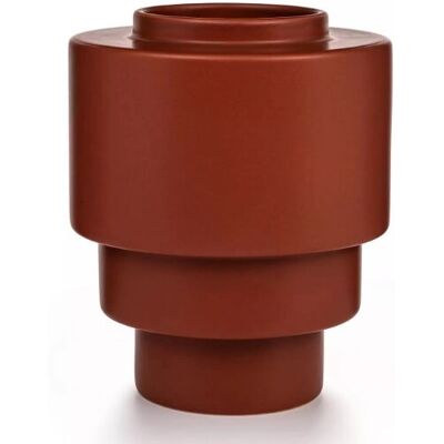 Markslöjd Akka Keramikvase - Rød - 19,5cm Markslöjd Akka Keramikvase - Rød - 19,5cm