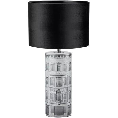 Markslöjd Ichi Tischlampe - Keramik Grau Schwarz - Tischlampe Markslöjd Ichi Tischlampe - Keramik Grau Schwarz - Tischlampe