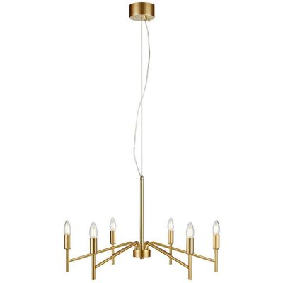 Metallkronljus Monarch 6 ljus - Markslojd Metallkronljus Monarch 6 ljus - Markslojd