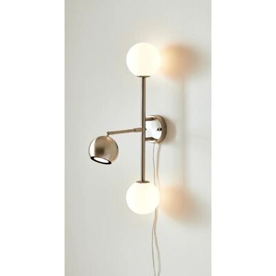 Markslojd Weiß Wandlampe mit verstellbarem Lesearm - Wandleuchte Markslojd Weiß Wandlampe mit verstellbarem Lesearm - Wandleuchte