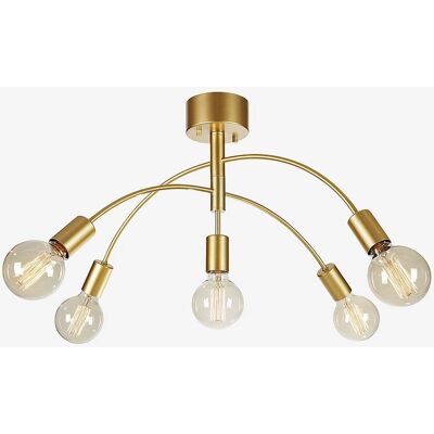 Cygnus 5-arm taklampa - Guld Cygnus 5-arm taklampa - Guld