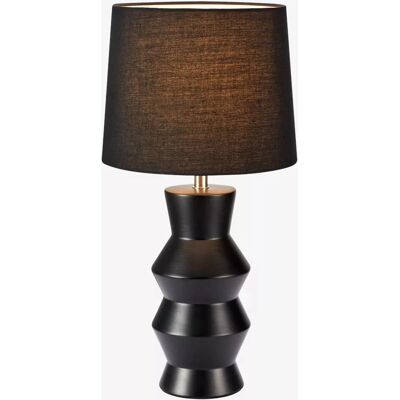 Markslöjd Sienna Tischlampe - Keramik, Schwarz, 1x40W, E27 Markslöjd Sienna Tischlampe - Keramik, Schwarz, 1x40W, E27