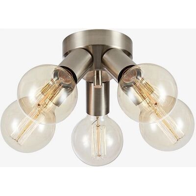 Markslojd Mazzo 5-Licht Deckenleuchte - Satin Nickel Markslojd Mazzo 5-Licht Deckenleuchte - Satin Nickel