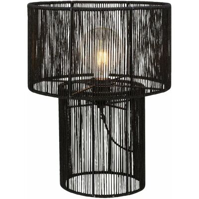 Markslöjd Soga Sort Bordlampe med E27 40W LED Markslöjd Soga Sort Bordlampe med E27 40W LED