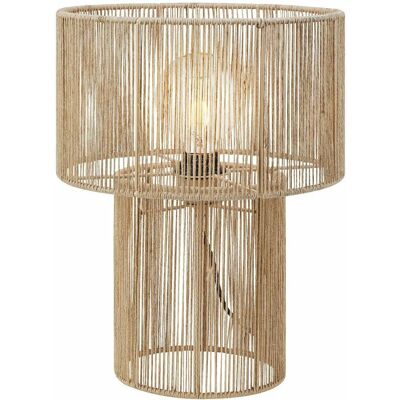 Markslöjd Soga Beige Bordlampe - Dekorativ rustik design Markslöjd Soga Beige Bordlampe - Dekorativ rustik design
