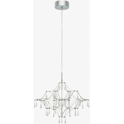 Markslöjd Efesos 60cm Silber Kristall Kronleuchter - Beleuchtung Markslöjd Efesos 60cm Silber Kristall Kronleuchter - Beleuchtung