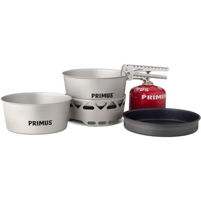 Primus Essential Stove Set 1.3L - Szürke - Kemping főzőkészlet Primus Essential Stove Set 1.3L - Szürke - Kemping főzőkészlet