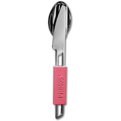 Primus P735444 Camping Utensil Set - Melon Pink Primus P735444 Camping Utensil Set - Melon Pink