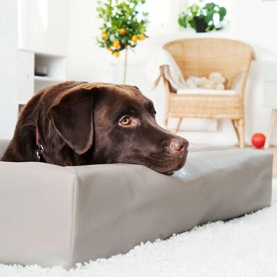 Bia BLADE Taupe Hundeseng - Støttende, Enkel å Rengjøre - 60x50 cm Bia BLADE Taupe Hundeseng - Støttende, Enkel å Rengjøre - 60x50 cm