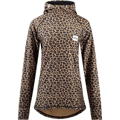 Eivy Icecold Hood Top Leopard - Funktionelles Top Eivy Icecold Hood Top Leopard - Funktionelles Top
