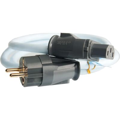 Supra Netzkabel - 2m Blau, geschirmt, 250V, 10A - Power Cable Supra Netzkabel - 2m Blau, geschirmt, 250V, 10A - Power Cable