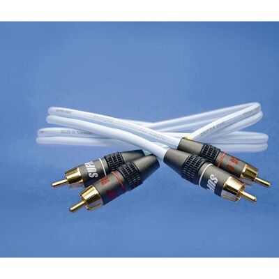 Supra Dual 2rca-2rca Audiokabel - 5 Meter Supra Dual 2rca-2rca Audiokabel - 5 Meter
