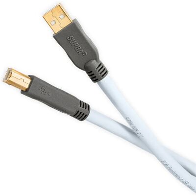 Supra USB Kabel - 2m Blau - USB 2.0 Supra USB Kabel - 2m Blau - USB 2.0