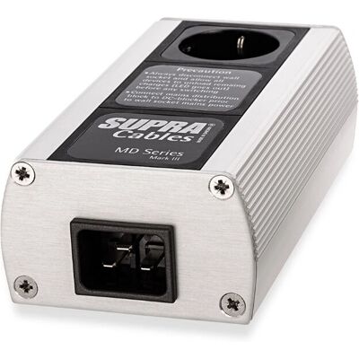 Supra Modell MD01-16-EU Mk3.1 - Overspenningsvern og DC-filter Supra Modell MD01-16-EU Mk3.1 - Overspenningsvern og DC-filter