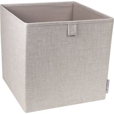Bigso Box of Sweden Cube de rangement beige - Cube de stockage Bigso Box of Sweden Cube de rangement beige - Cube de stockage