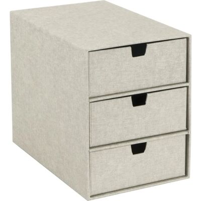Bigso Box of Sweden Ingrid Beige Organizer - Soluzione di stoccaggio Bigso Box of Sweden Ingrid Beige Organizer - Soluzione di stoccaggio