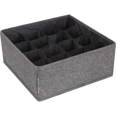 Bigso Box de Suède Set de 2 - Organisateur, 16 Compartiments - Publicité Bigso Box de Suède Set de 2 - Organisateur, 16 Compartiments - Publicité