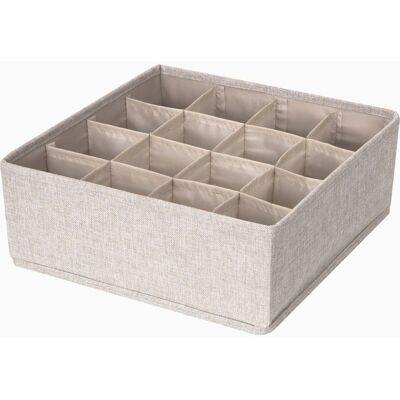 Bigso Box of Sweden Organizer Donald I beige - Opbevaringsboks Bigso Box of Sweden Organizer Donald I beige - Opbevaringsboks