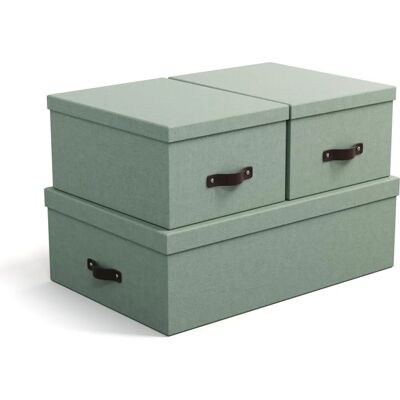 Bigso Box of Sweden Inge Set 3 Storage Boxes - Storage Box Bigso Box of Sweden Inge Set 3 Storage Boxes - Storage Box