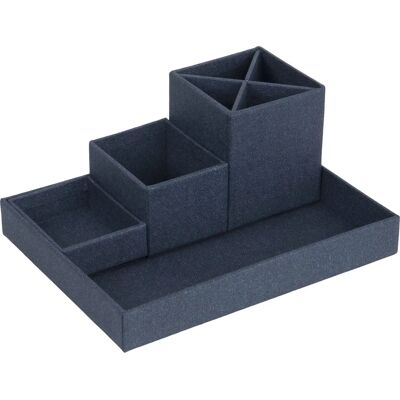 Organisateur de bureau Bigso Box of Sweden Lena - 4 compartiments Organisateur de bureau Bigso Box of Sweden Lena - 4 compartiments
