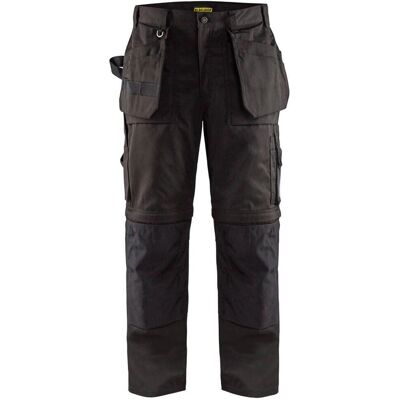 Blaklader 1538 Sorte zip-off arbejdsbukser Blaklader 1538 Sorte zip-off arbejdsbukser