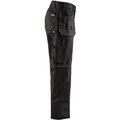 Blaklader 1538 svarte zip-off bukser - Herre Blaklader 1538 svarte zip-off bukser - Herre