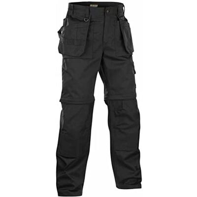 Blaklader 1538 sorte lynlåsshorts - arbejdsbukser Blaklader 1538 sorte lynlåsshorts - arbejdsbukser