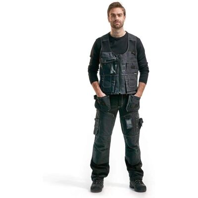 Blaklader 3100 Zip Vest Black - Herre - Vest Blaklader 3100 Zip Vest Black - Herre - Vest