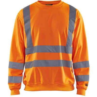 Blaklader 3341 Hochsichtbarer Arbeits-Pullover - Orange S Blaklader 3341 Hochsichtbarer Arbeits-Pullover - Orange S