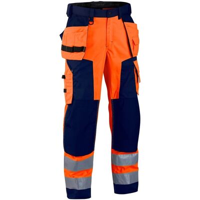 Blåkläder D120 Høj Synlighed Softshell Arbejdsbukser - Arbejdsbukser Blåkläder D120 Høj Synlighed Softshell Arbejdsbukser - Arbejdsbukser