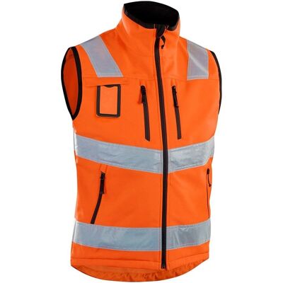 Blaklader 3049 Hochsichtbare Softshell-Weste - L Blaklader 3049 Hochsichtbare Softshell-Weste - L