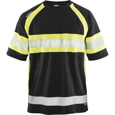 Blaklader 3337 Høj-synligheds T-shirt - UV Beskyttelse & Åndbar - Herre Xxl Blaklader 3337 Høj-synligheds T-shirt - UV Beskyttelse & Åndbar - Herre Xxl